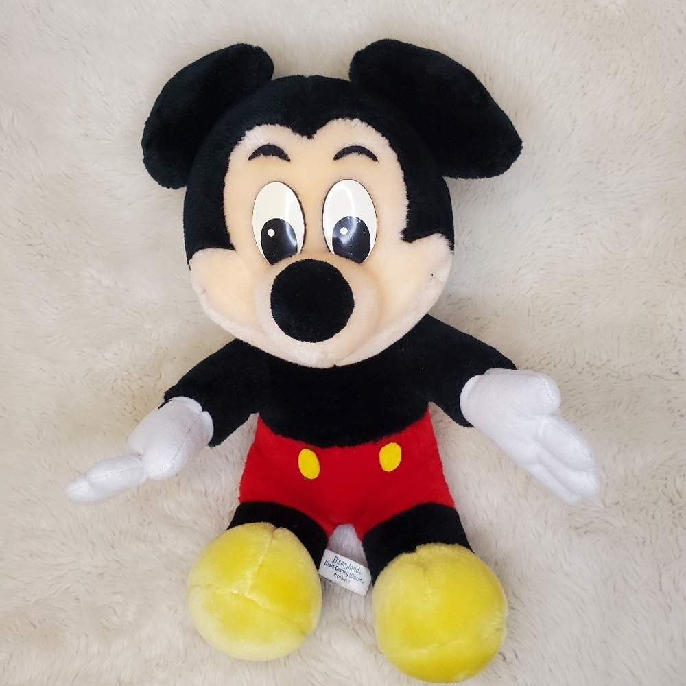 Vintage Micky Mouse Stuffy. 10" inch. Disney.